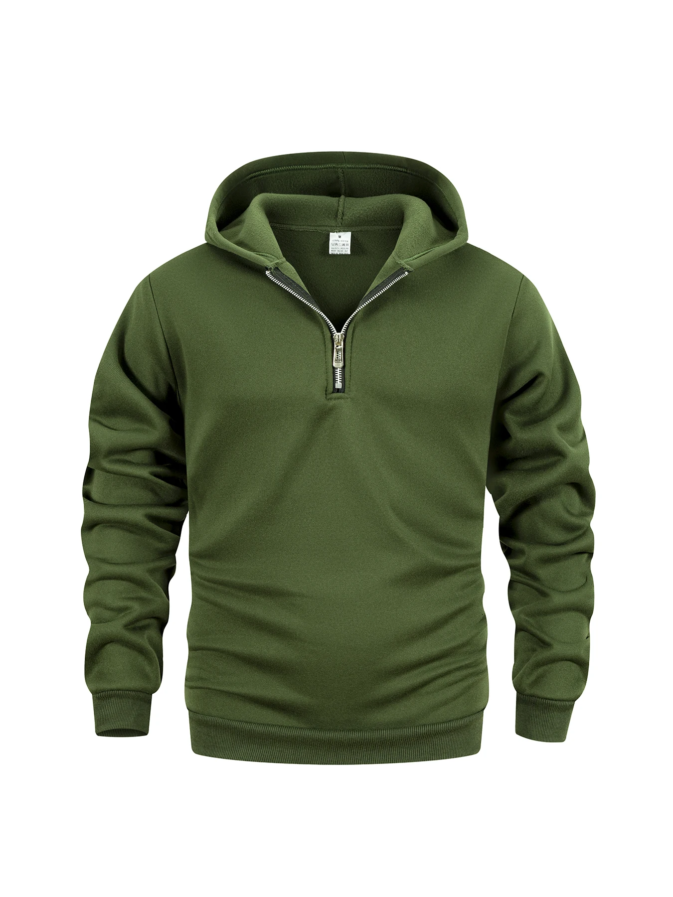 Men's Quarter Zip Up Hoodies A - Mens Fashion Quarter Zip avaliação e preço