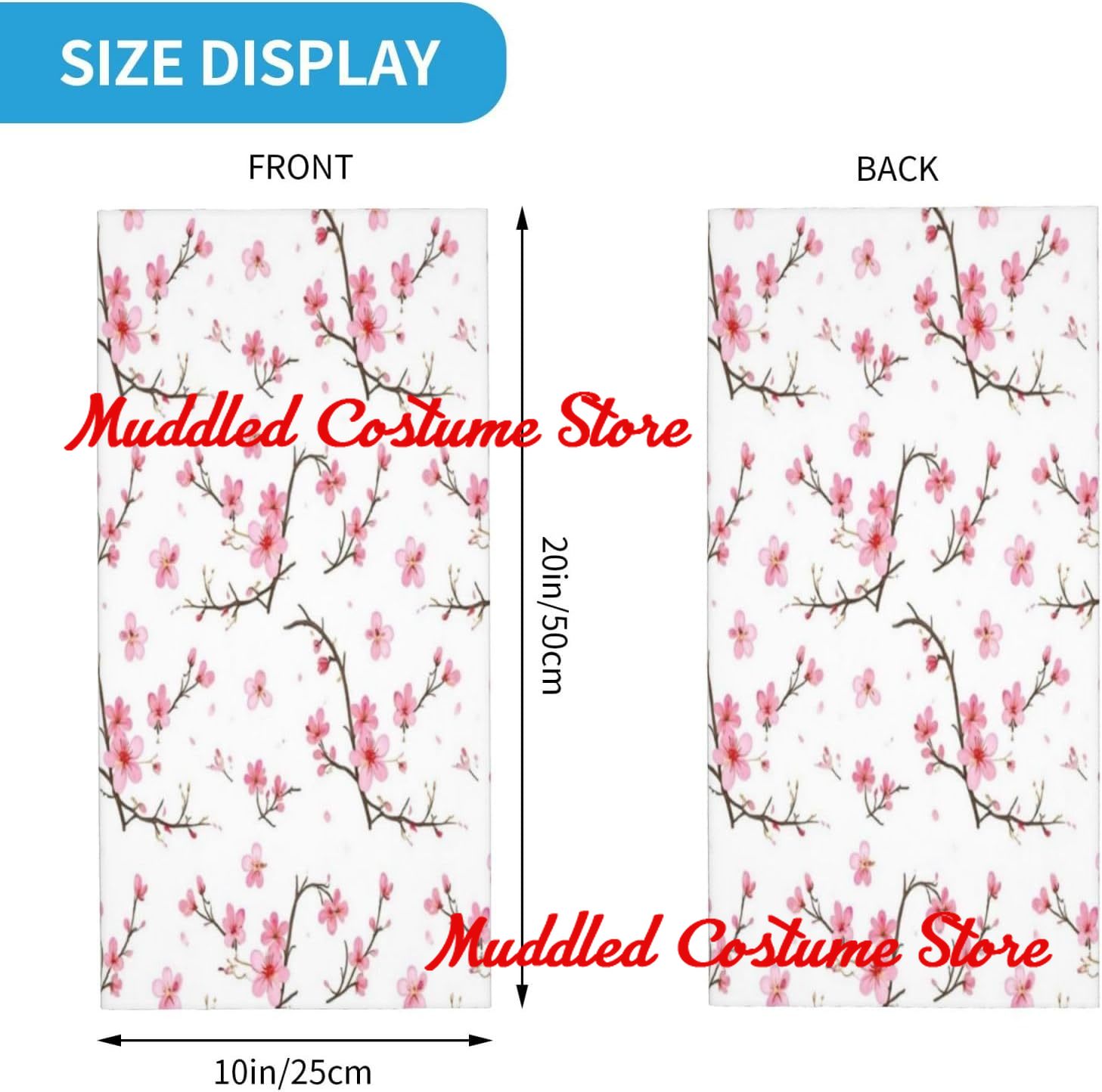Cherry Blossoms Flowers Patter - Men'S Fashion Head Scarf avaliação e preço