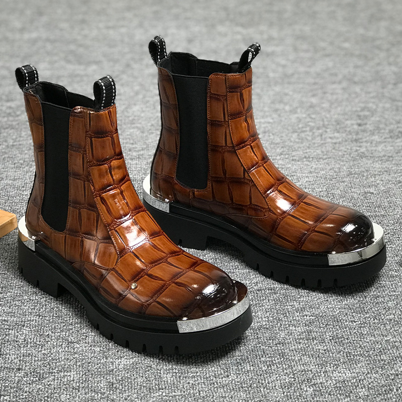 High Quality Mens Derby Boots  - Mens Fashion Caps avaliação e preço