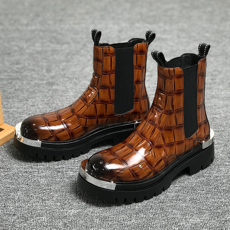 High Quality Mens Derby Boots  - Mens Fashion Caps avaliação e preço
