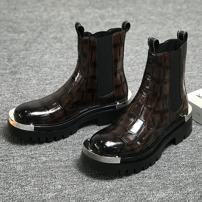 High Quality Mens Derby Boots  - Mens Fashion Caps avaliação e preço