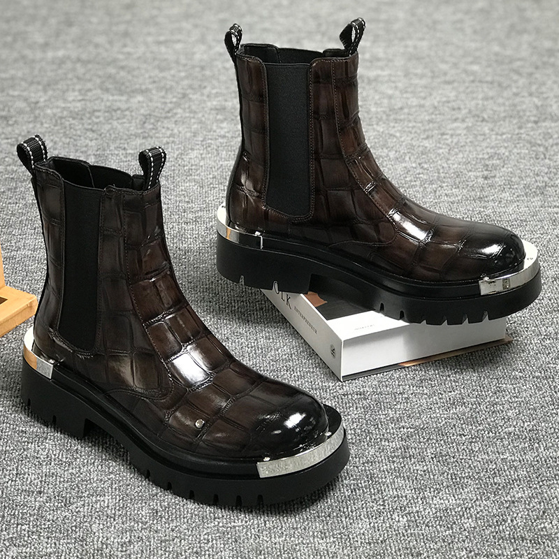 High Quality Mens Derby Boots  - Mens Fashion Caps avaliação e preço
